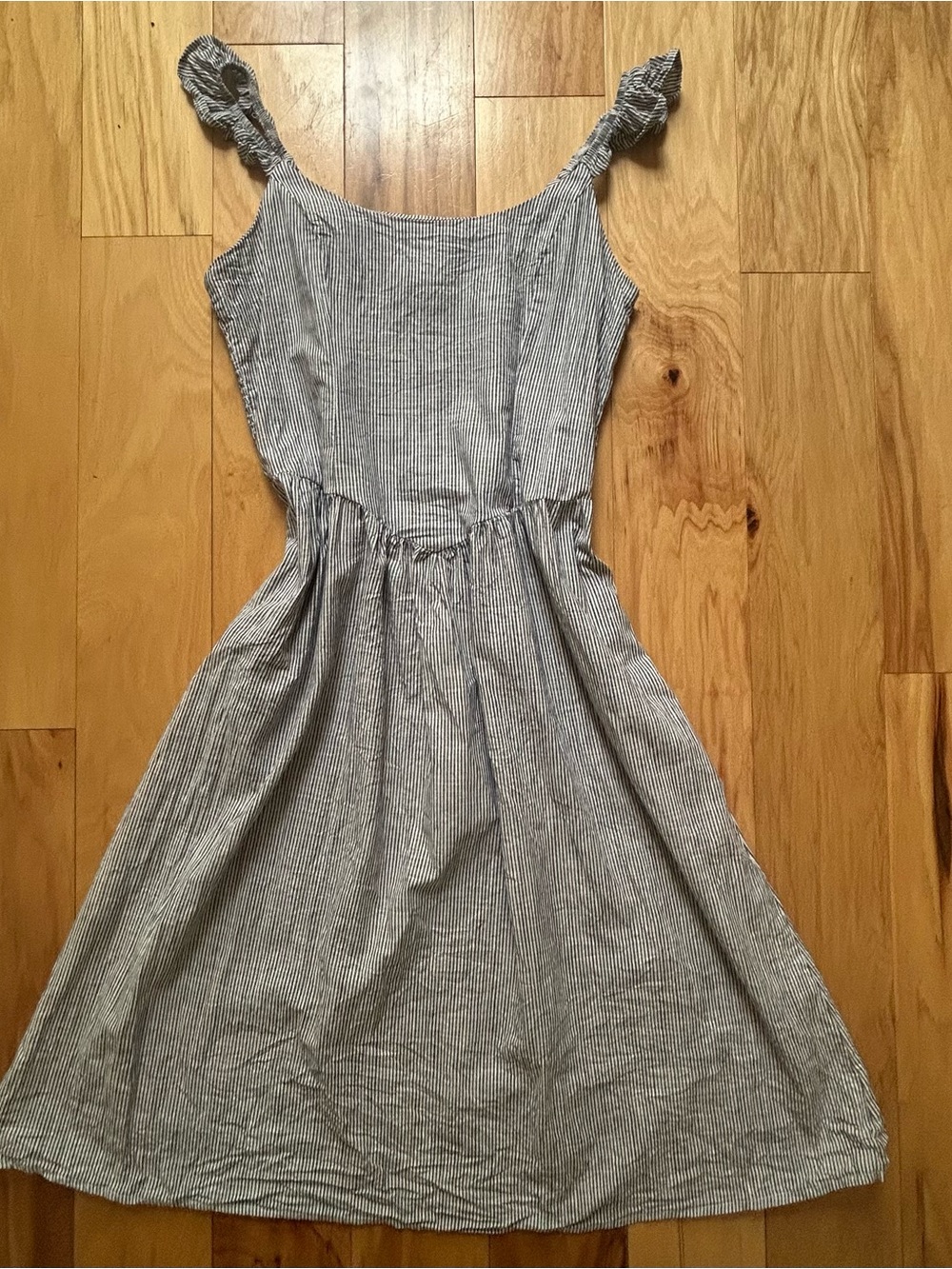 Drop Waist Corset Stripe Sleeveless Summer Dress